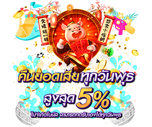 คืนยอดเสีย สูงสุด 5%